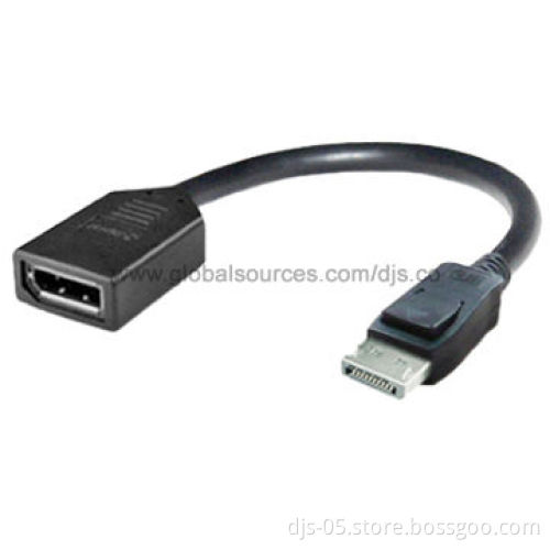 DisplayPort Converter Cable, Male to Display Female, High Speed and Performance